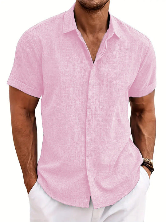 Men’s Short-Sleeve Button Shirt | Summer