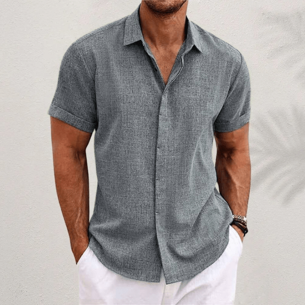 Men’s Short-Sleeve Button Shirt | Relaxed
