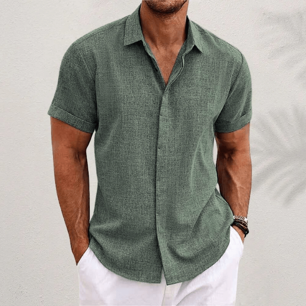 Men’s Short-Sleeve Button Shirt | Relaxed