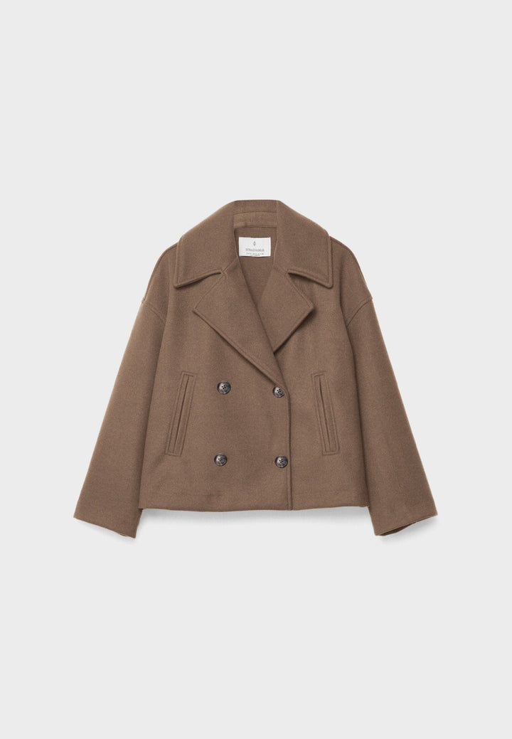 Women’s Double-Breasted Blazer | Wide Lapel