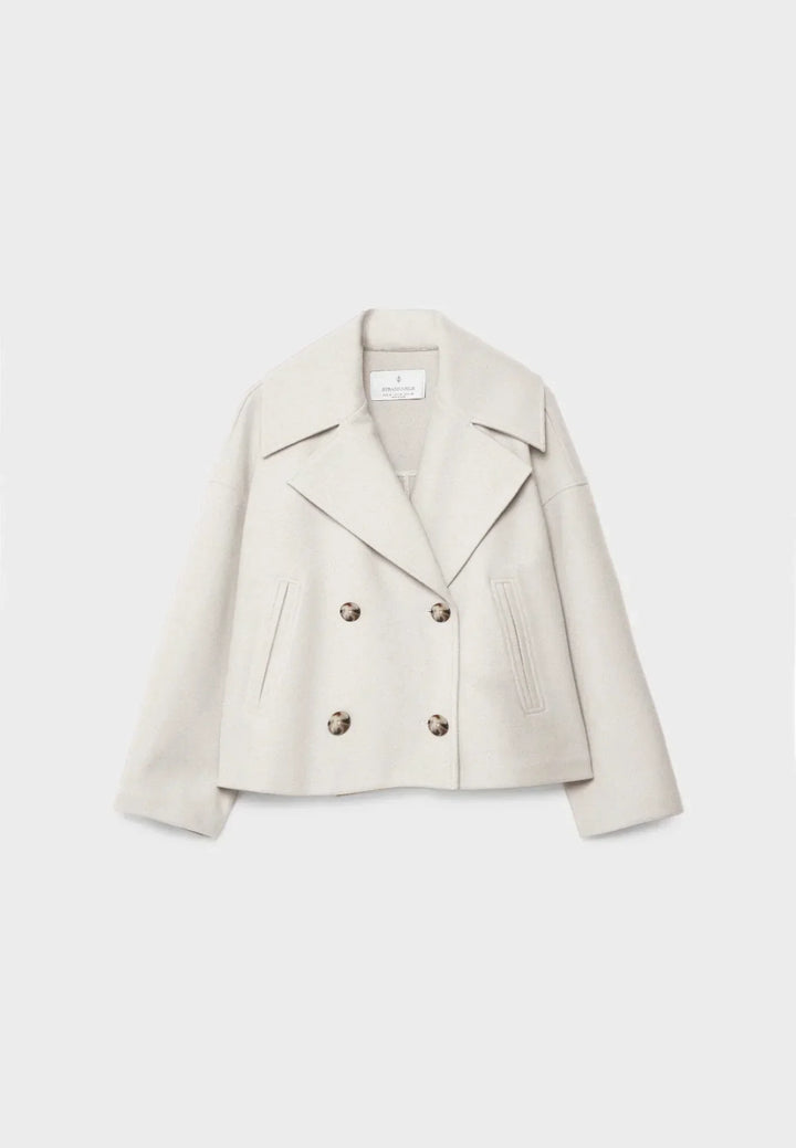 Women’s Double-Breasted Blazer | Wide Lapel