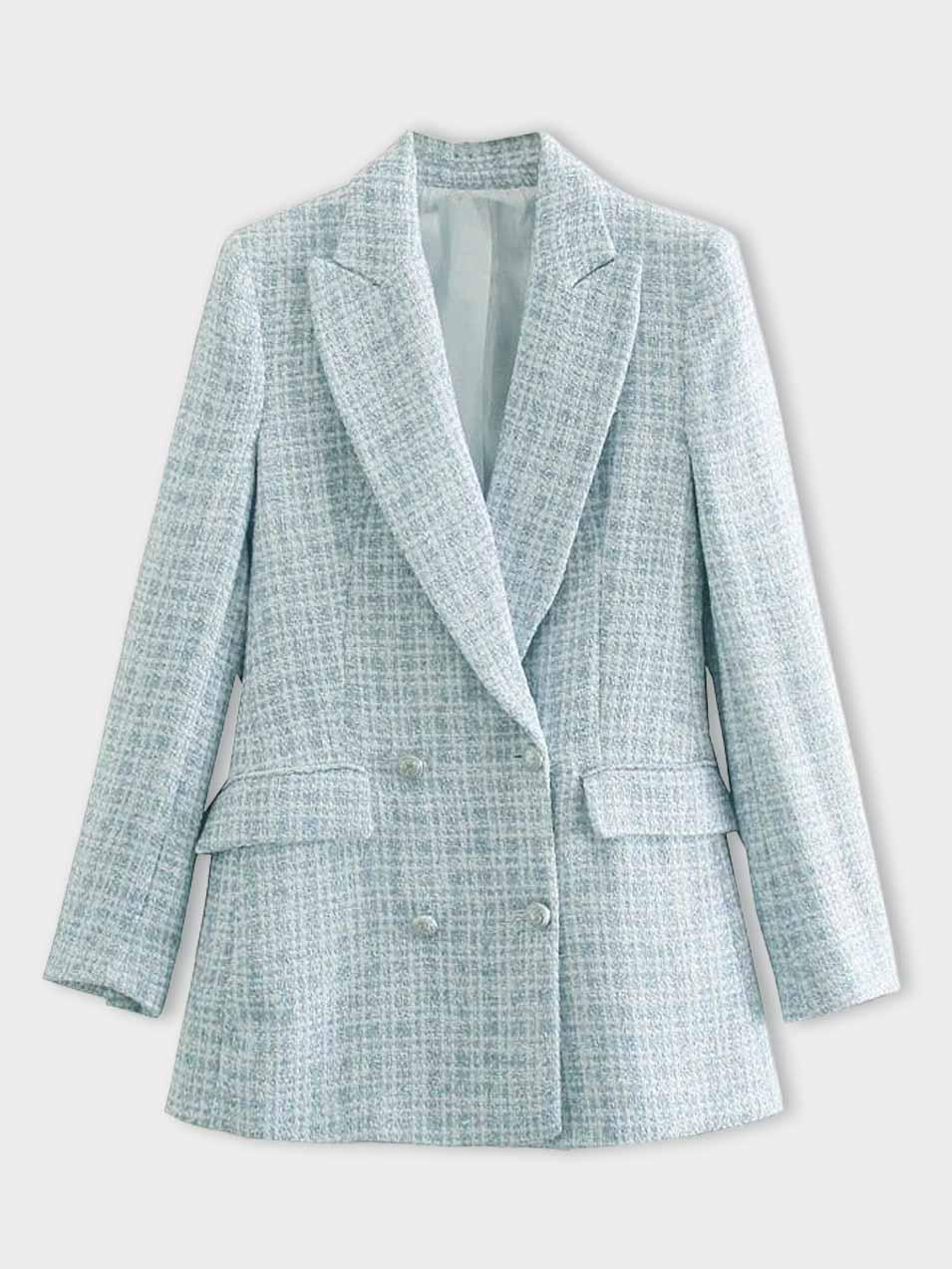 Women’s Textured Fabric Blazer | Tailored Style